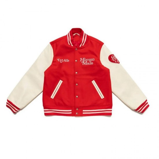 Dry Alls Girls Don't Cry Letterman Jacket Dry Alls Girls Don't Cry Letterman Jacket