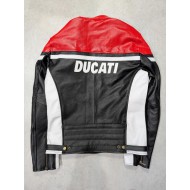 Ducati Leather Motorcycle Jacket for Men