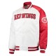 Dugout Championship Detroit Red Wings White and Red Jacket