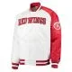 Dugout Championship Detroit Red Wings White and Red Jacket