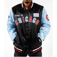 Eddie Redmayne Burning Questions Satin Varsity Jacket