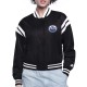 Edmonton Oilers Printed Logo Varsity Satin Jacket Edmonton Oilers Printed Logo Varsity Satin Jacket