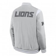 Elements Elite Detroit Lions Gray Jacket