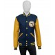 Ella Purnell Unisex Yellows Varsity Jacket - Bold Celebrity Style Ella Purnell Unisex Yellows Varsity Jacket - Bold Celebrity Style
