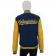 Ella Purnell Unisex Yellows Varsity Jacket - Bold Celebrity Style Ella Purnell Unisex Yellows Varsity Jacket - Bold Celebrity Style