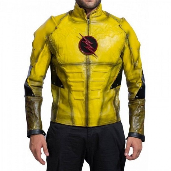 Eobard Thawne Reverse Flash Leather Jacket