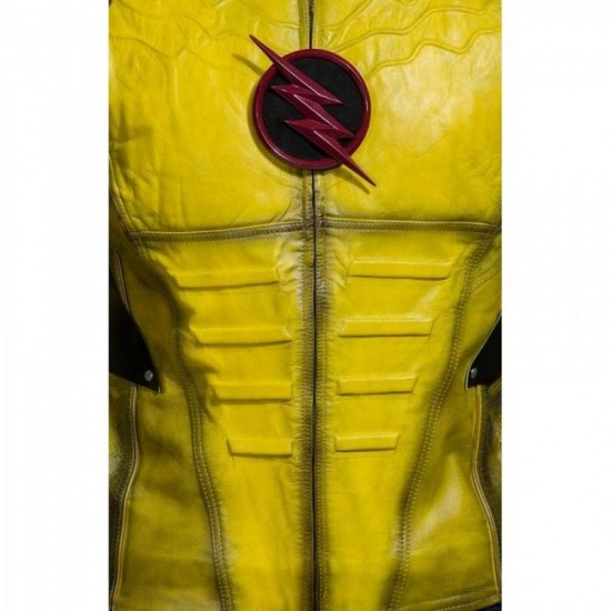 Eobard Thawne Reverse Flash Leather Jacket