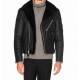 Ewan McGregor Shearling Motorcycle Jacket Ewan McGregor Shearling Motorcycle Jacket