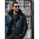 Ewan McGregor Shearling Motorcycle Jacket Ewan McGregor Shearling Motorcycle Jacket