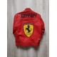 F1 MS Ferrari Red Leather Jacket F1 MS Ferrari Red Leather Jacket