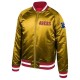 Faithful To The Bay Golden Satin Jacket Faithful To The Bay Golden Satin Jacket