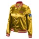 Faithful To The Bay Golden Womens Satin Jacket Faithful To The Bay Golden Womens Satin Jacket
