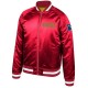 Faithful To The Bay Red Satin Jacket Faithful To The Bay Red Satin Jacket