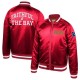 Faithful To The Bay Red Satin Jacket Faithful To The Bay Red Satin Jacket