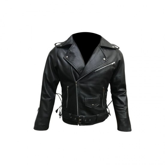 Fallout 4 Atom Cats Double Rider Leather Jacket Fallout 4 Atom Cats Double Rider Leather Jacket