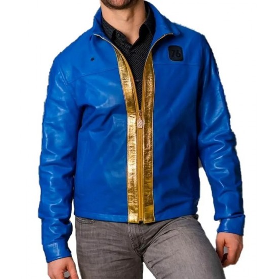 Fallout 76 The Vault Leather Jacket Fallout 76 The Vault Leather Jacket