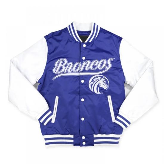 Fayetteville State Broncos Blue and White Jacket