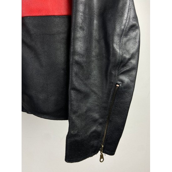 Ferrari 90s Leather Motorbike Jacket Ferrari 90s Leather Motorbike Jacket