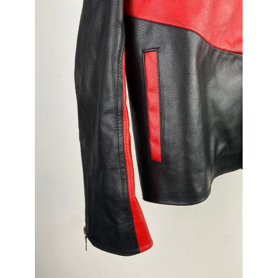 Ferrari 90s Leather Motorbike Jacket Ferrari 90s Leather Motorbike Jacket