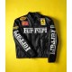 Ferrari Black Racing Motorbike Leather Jacket Ferrari Black Racing Motorbike Leather Jacket