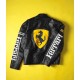 Ferrari Black Racing Motorbike Leather Jacket Ferrari Black Racing Motorbike Leather Jacket