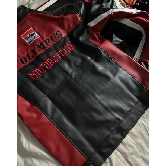 Ferrari Black Racing Zippered Jacket Ferrari Black Racing Zippered Jacket