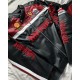 Ferrari Black Racing Zippered Jacket Ferrari Black Racing Zippered Jacket