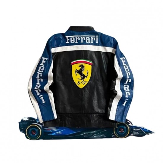 Ferrari Bomber Black Jacket Ferrari Bomber Black Jacket