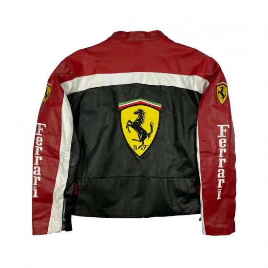 Ferrari Bomber Black Jacket Ferrari Bomber Black Jacket