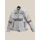 Ferrari F1 Racing White Leather Jacket Ferrari F1 Racing White Leather Jacket