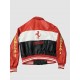 Ferrari F1 Red & Black Leather Jacket Ferrari F1 Red & Black Leather Jacket