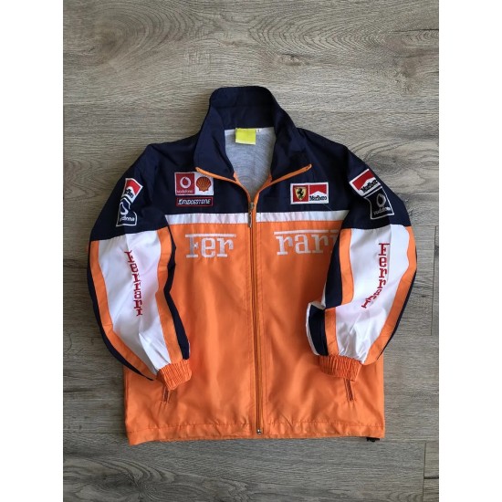 Ferrari Formula One Racing Orange Jacket