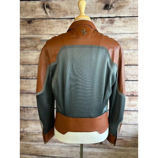 Ferrari Leather Brown Daytona Jacket Ferrari Leather Brown Daytona Jacket