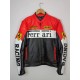 Ferrari Racing Leather Jacket Black & Red Rare Vintage Style Ferrari Racing Leather Jacket Black & Red Rare Vintage Style