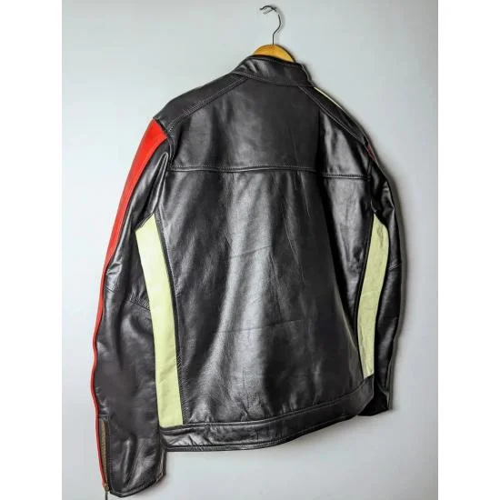 Ferrari Streetwear Red and Black Racing Jacket
