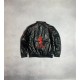 Ferrari Vintage Big Logo Y2K F1 Racing Leather Jacket Ferrari Vintage Big Logo Y2K F1 Racing Leather Jacket