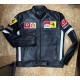 Ferrari Vintage Genuine Leather Racing Jacket