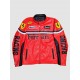 Ferrari Vintage Racing Leather Jacket