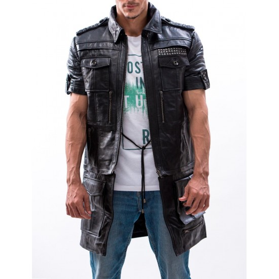 Final Fantasy XV Noctis Lucis Caelum Leather Jacket Final Fantasy XV Noctis Lucis Caelum Leather Jacket