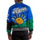 First Row Think Green Always Varsity Jacket First Row Think Green Always Varsity Jacket