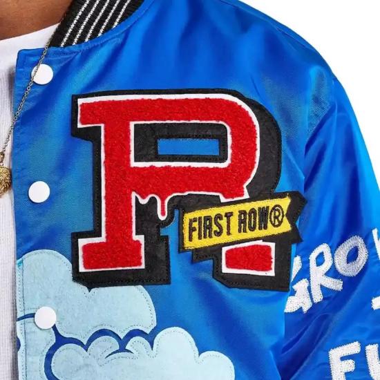 First Row Think Green Always Varsity Jacket First Row Think Green Always Varsity Jacket