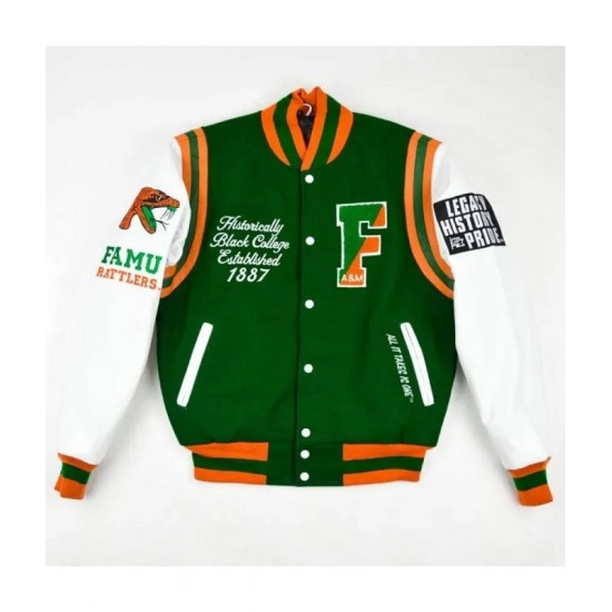Florida A&M University Varsity Jacket Florida A&M University Varsity Jacket