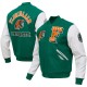 Florida A&M Rattlers Varsity Green and White Jacket Florida A&M Rattlers Varsity Green and White Jacket