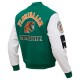 Florida A&M Rattlers Varsity Green and White Jacket Florida A&M Rattlers Varsity Green and White Jacket