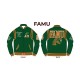 FAMU Florida A&M University Unisex Green Varsity Jacket FAMU Florida A&M University Unisex Green Varsity Jacket