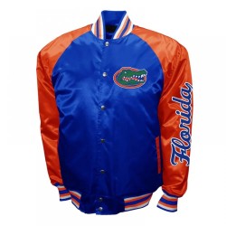 Florida Gators The Game Royal Satin Jacket
