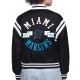 Florida Marlins Printed Logo Varsity Satin Jacket Florida Marlins Printed Logo Varsity Satin Jacket