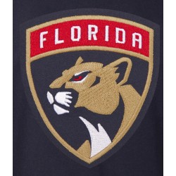 Florida Panthers Bomber Jacket - Navy Blue Wool Classic