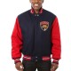 Florida Panthers Varsity Two-Tone Navy Red Wool Jacket Florida Panthers Varsity Two-Tone Navy Red Wool Jacket