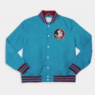 Florida State Seminole Turquoise Bomber Jacket